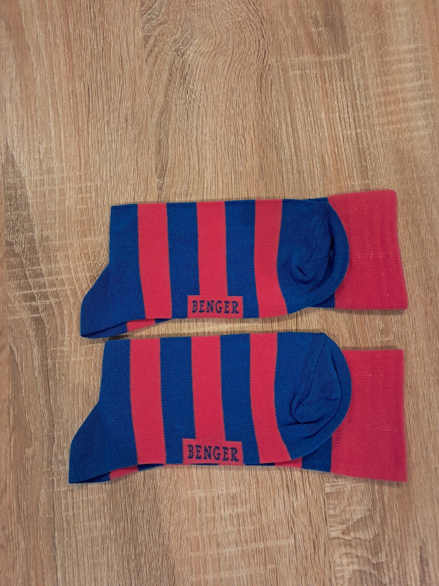 Stripe Socks - Blue & Pink