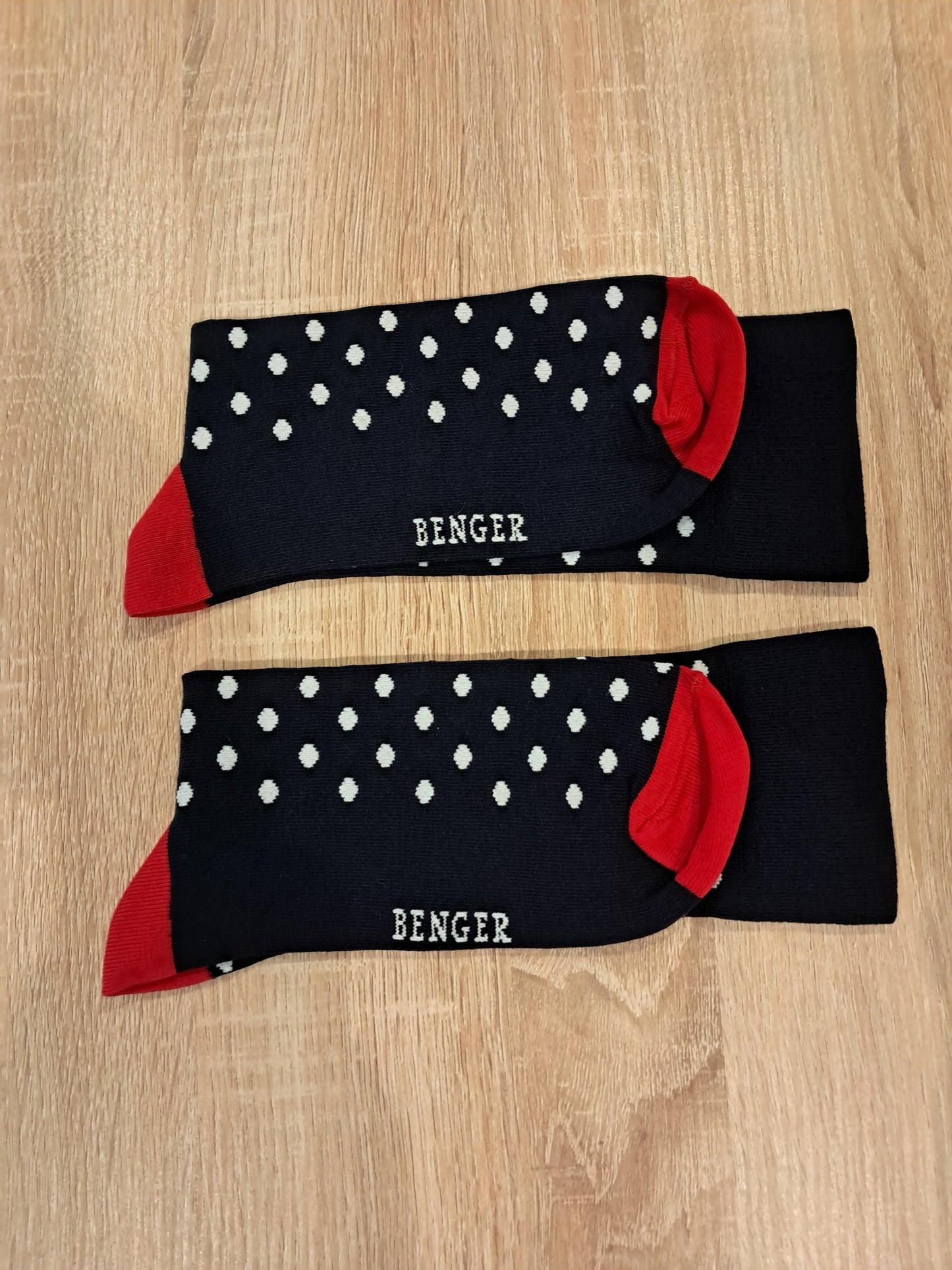 Spot Socks - Red