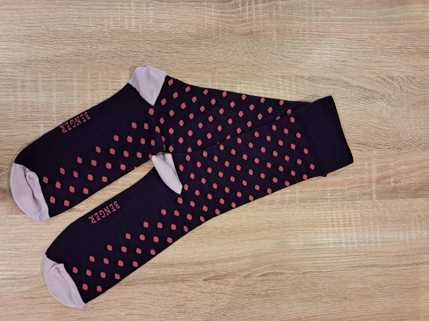 Spot Socks - Purple & Lilac
