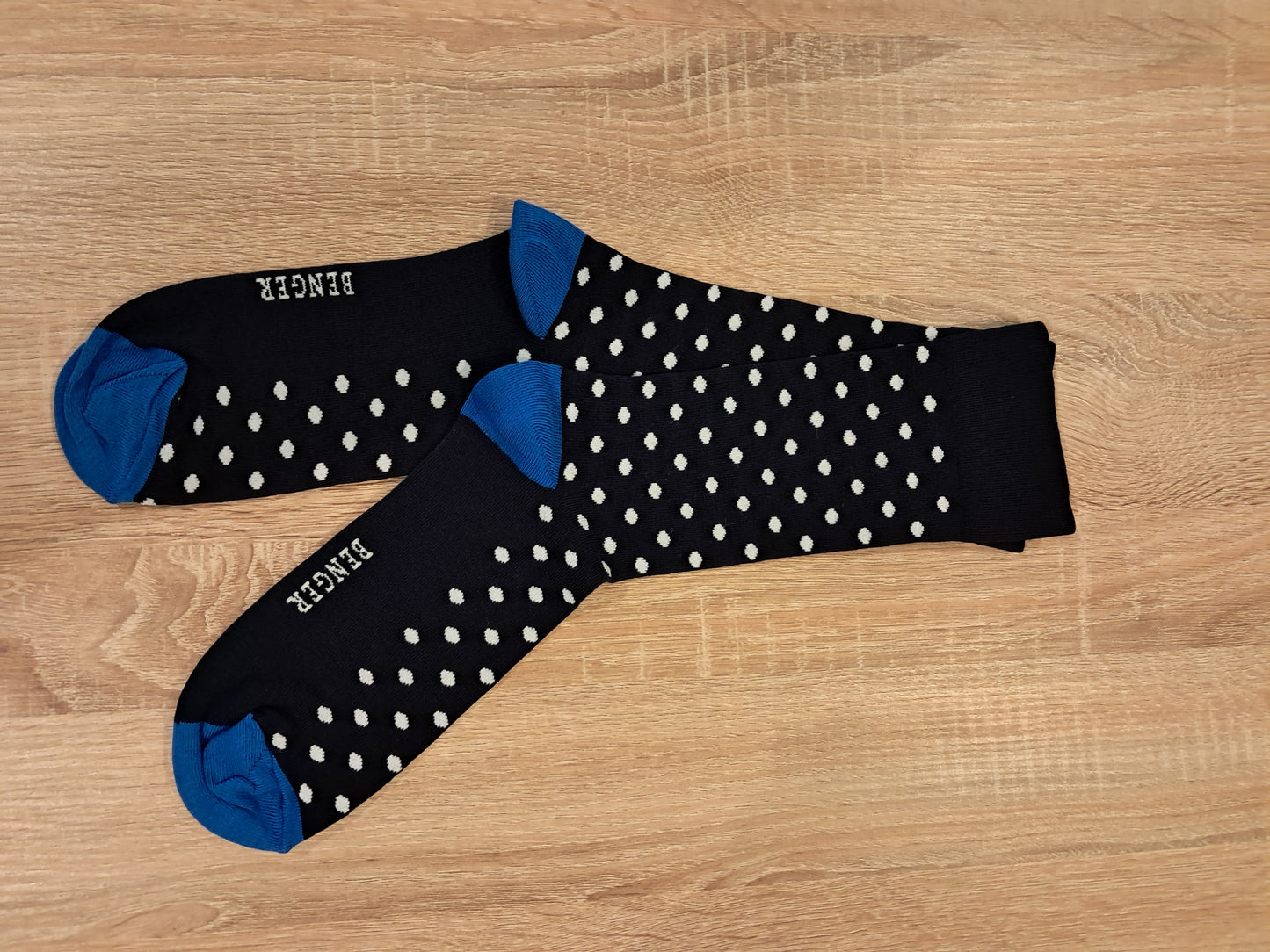 Spot Socks - Blue