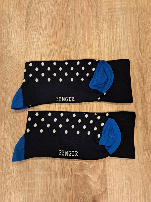 Spot Socks - Blue