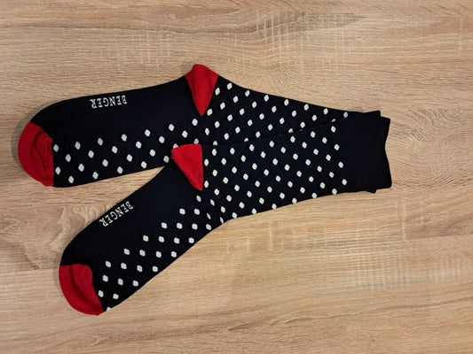 Spot Socks - Red