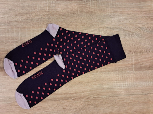 Spot Socks - Purple & Lilac
