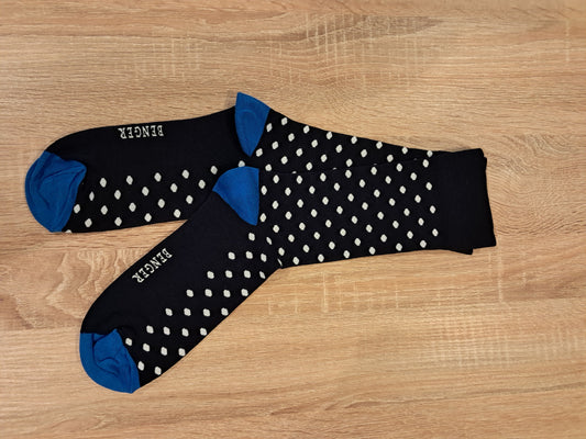Spot Socks - Blue